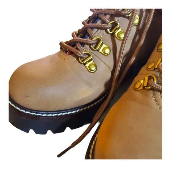 Tommy Hilfiger Twlariti Hiking Combat Boot, Size 6, Brown - Picture 7 of 11